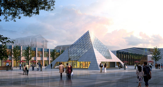 溧阳金字塔网架